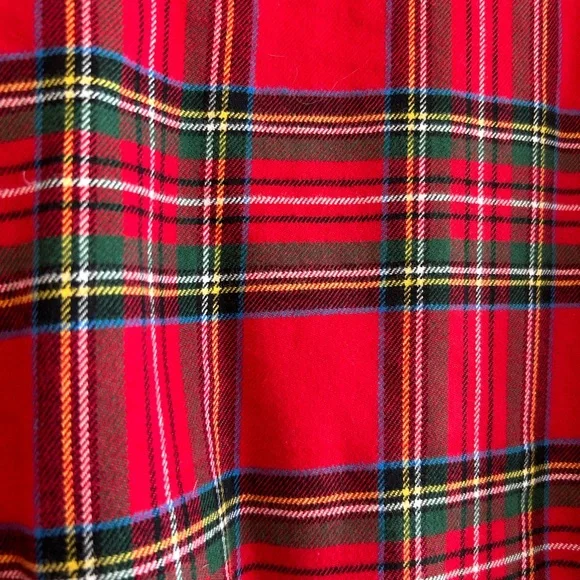 Pottery Barn Red Plaid Robe - Picture 6 of 7